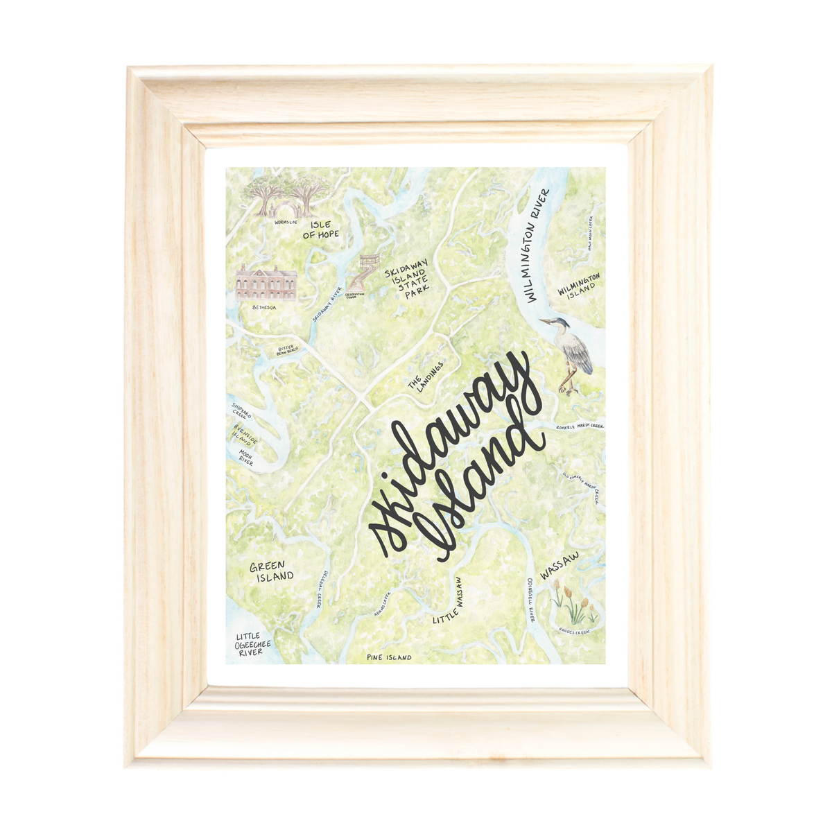 Skidaway Island Map