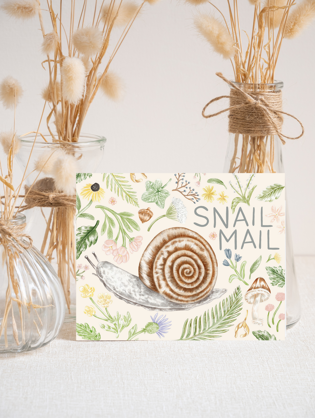 Snail Mail - Greeting Card