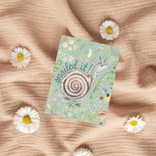 Load image into Gallery viewer, Snailed it - greeting card
