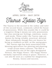 Load image into Gallery viewer, Taurus Sign Art Print
