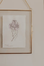 Load image into Gallery viewer, February Birth Flower - Violet Mini Original Artwork
