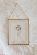 Load image into Gallery viewer, February Birth Flower - Violet Mini Original Artwork

