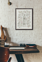 Load image into Gallery viewer, Bird Girl Art Print
