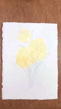Load and play video in Gallery viewer, March Birth Flower - Daffodil Mini Original Artwork
