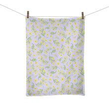Load image into Gallery viewer, Yellow Jasmine Tea Towel
