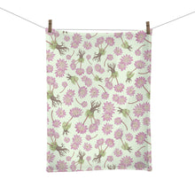 Load image into Gallery viewer, Bitterroot Flower Tea Towel

