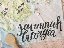 Load image into Gallery viewer, Savannah Georgia Tea Towel
