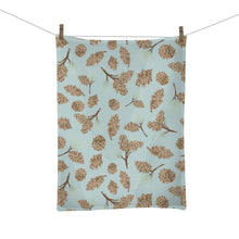 Load image into Gallery viewer, Pinecone Tea Towel
