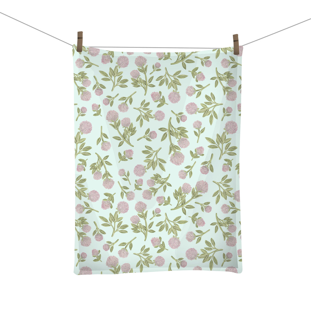 Red Clover Tea Towel