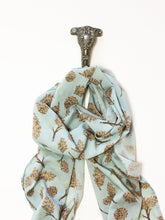 Load image into Gallery viewer, Pinecone Scarf - Maine State Flower
