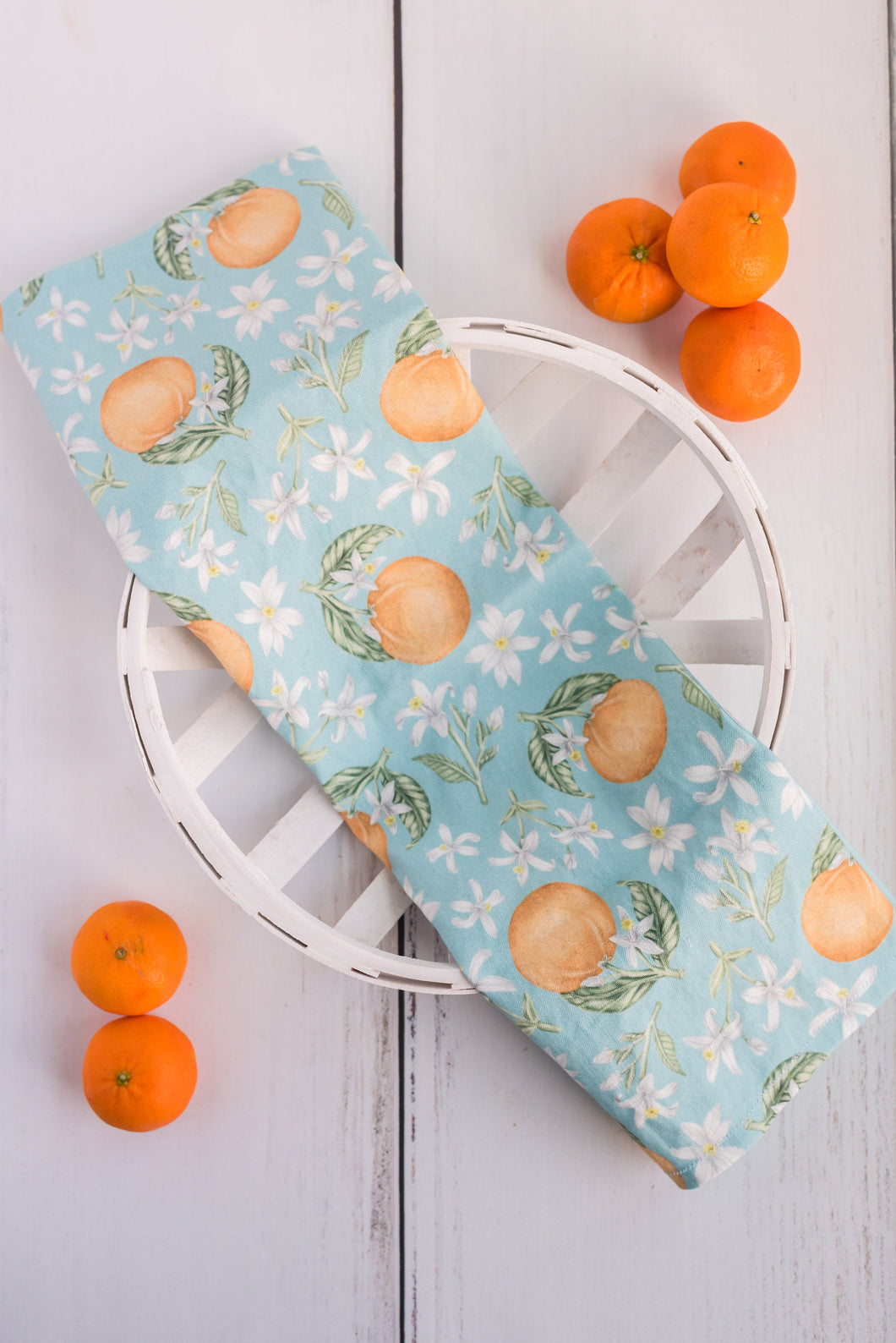 Orange Blossom Tea Towel