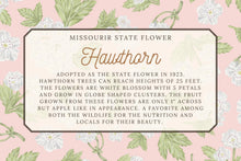 Load image into Gallery viewer, Hawthorn Flower Tea Towel
