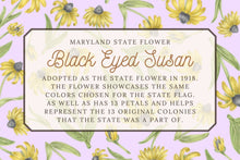 Load image into Gallery viewer, Black Eyed Susan Tea Towel
