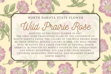 Load image into Gallery viewer, Wild Prairie Rose Tea Towel
