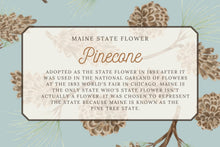 Load image into Gallery viewer, Pinecone Tea Towel
