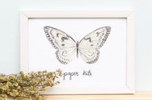 Load image into Gallery viewer, Paper Kite Butterfly Print
