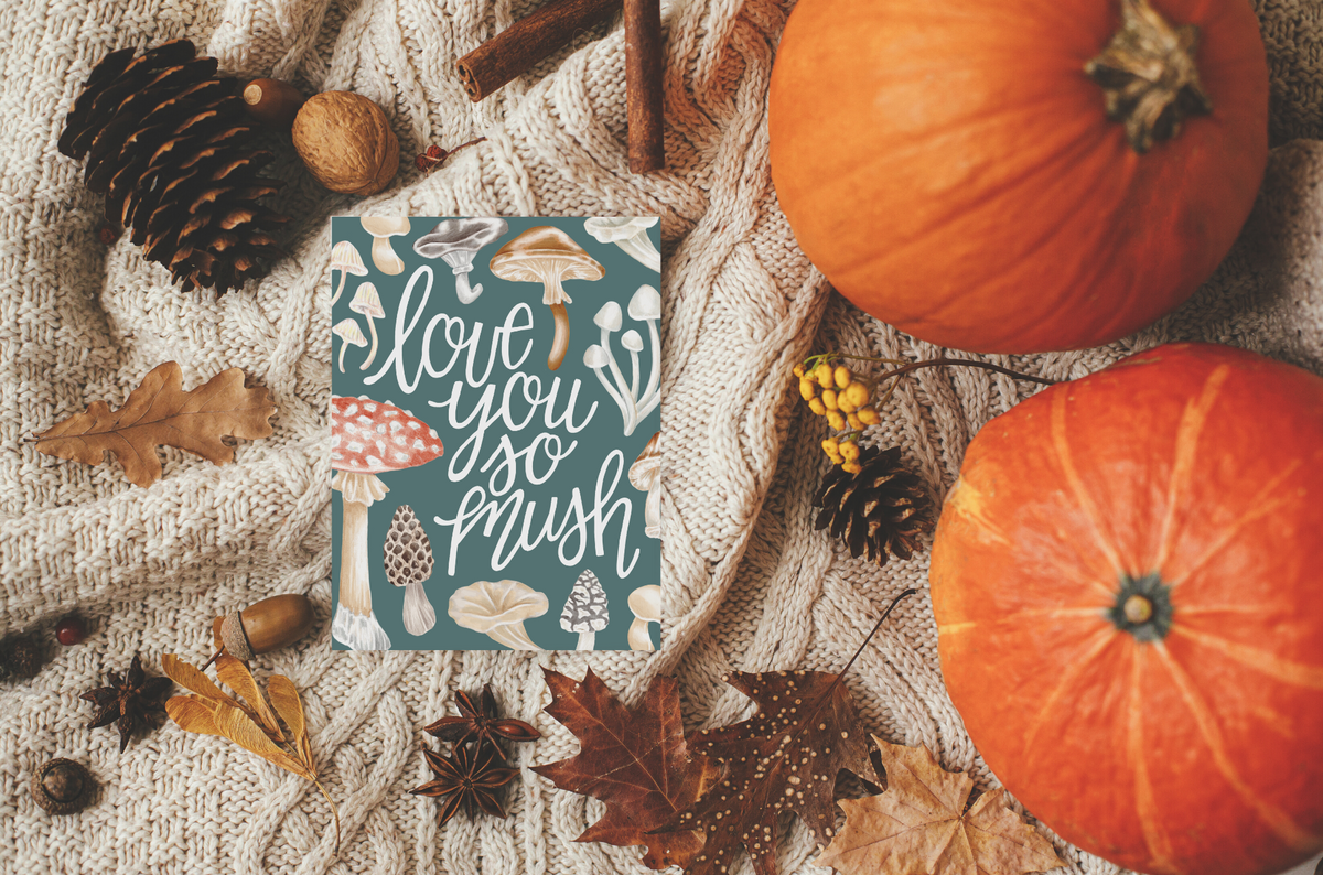 Love you so mush - greeting card