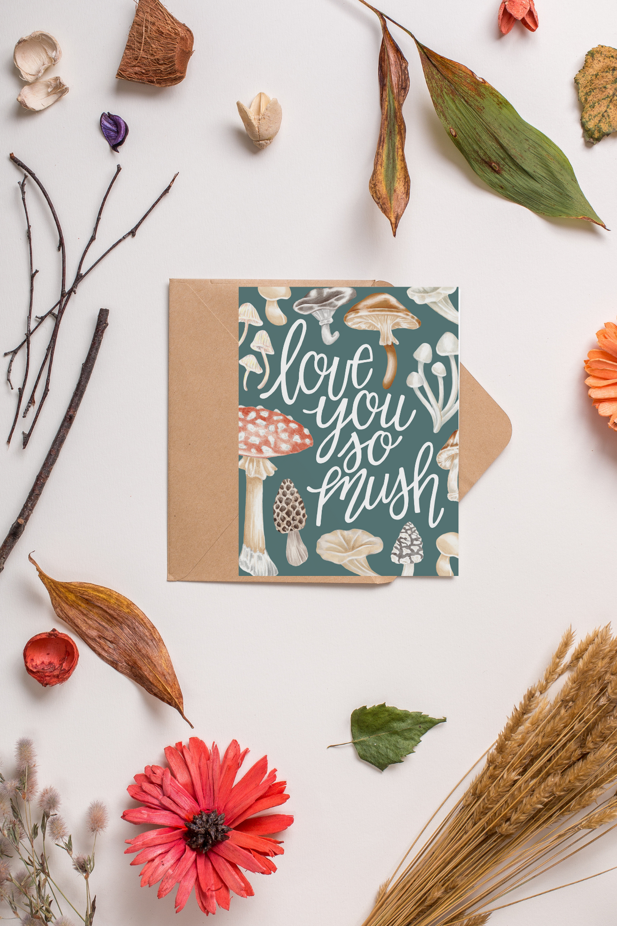 Love you so mush - greeting card